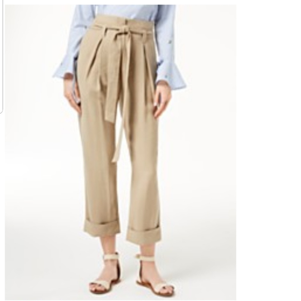 J.O.A. Paper Bag Style Pants
